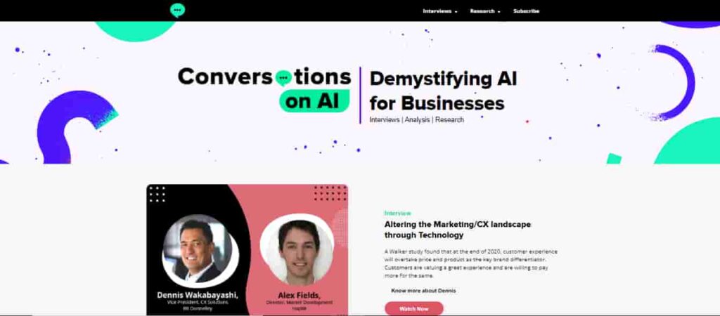Conversation AI