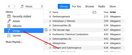 How to Transfer Music from iPhone to iPhone 13 with iTunes