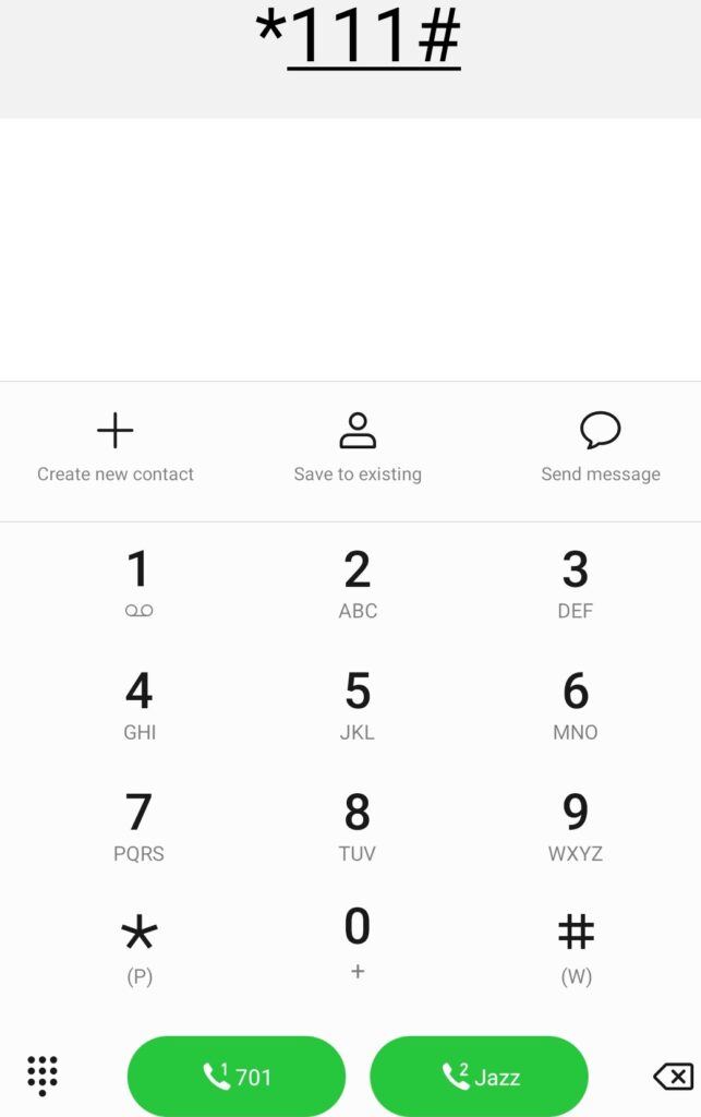 Dial *111# 