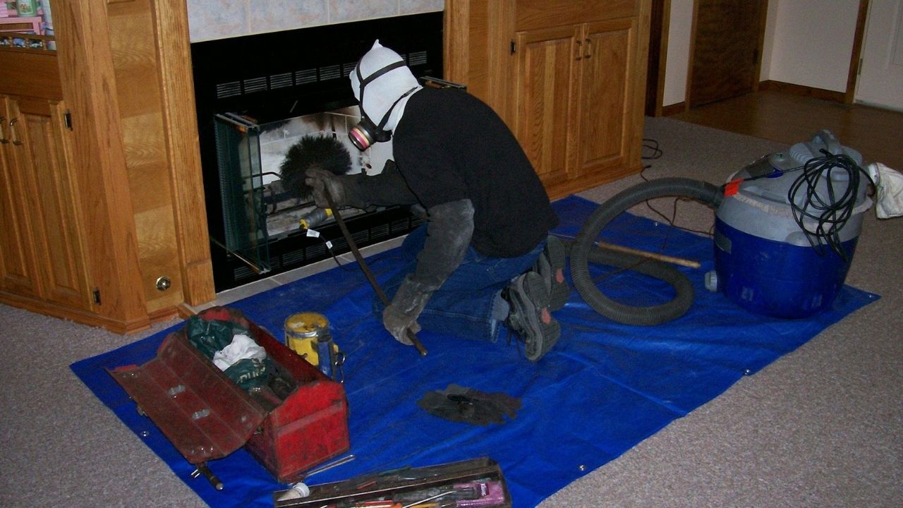 When is the best time to clean my fireplace