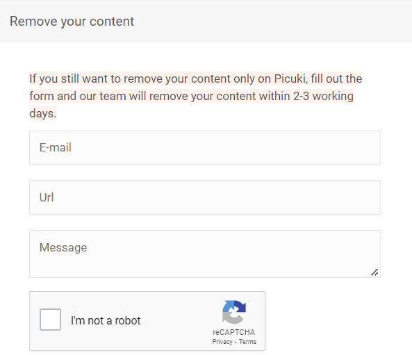 How to hide your profile on Picuki?