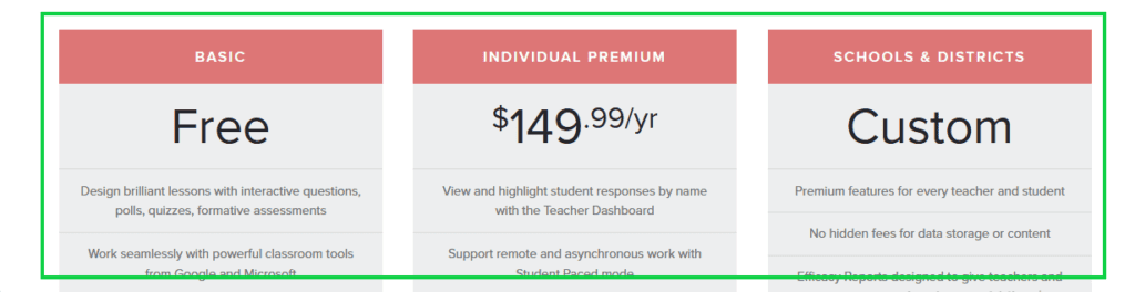 Pricing at Pear Deck
