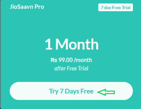 Jiosaavn pro student’s plan