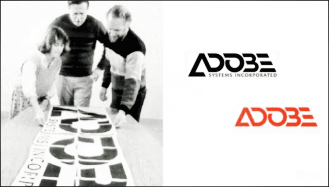 Adobe's founding stage