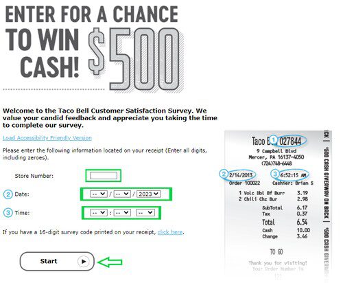 enter survey code