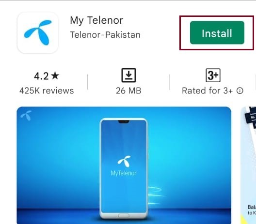 Download My Telenor App