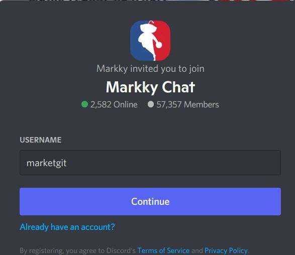 How to join Markky Streams Chat